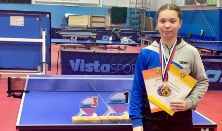 Теннисистка из Архангельска завоевала медали национального первенства