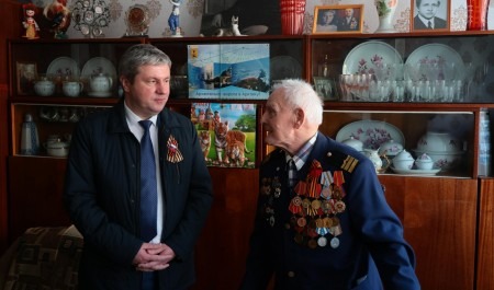 В Архангельске поздравляют ветеранов Великой Отечественной войны