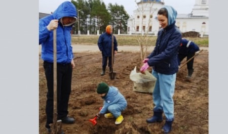Акция «Сад Памяти» стартовала в южных районах Архангельской области