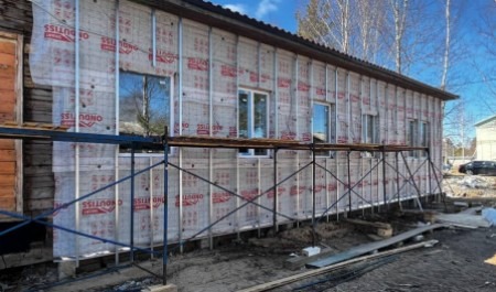 В Виноградовском округе продолжается модернизация Дома культуры «Первомайский»