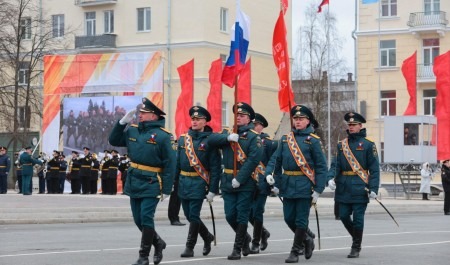 В Архангельске состоялся торжественный митинг в честь Дня Победы