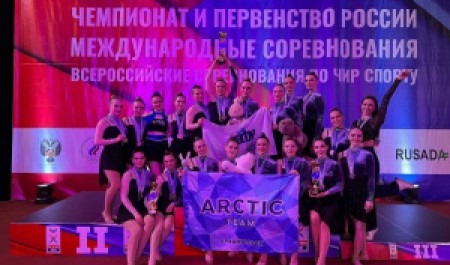 Команда по чир-спорту САФУ — среди сильнейших в России