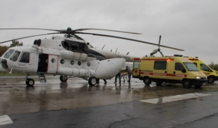 Более 800 пациентов эвакуированы службой санитарной авиации в этом году