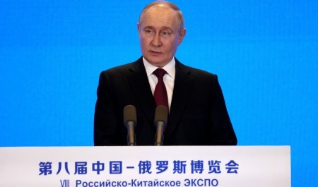 Владимир Путин выступил на церемонии открытия VIII Российско-Китайского ЭКСПО