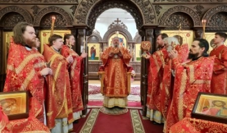 Митрополит Корнилий 21 мая совершил литургию в домовом храме при Северном Арктическом федеральном университете 