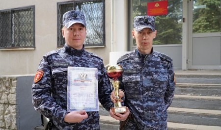 В Архангельской области определили лучшую группу задержания вневедомственной охраны Росгвардии