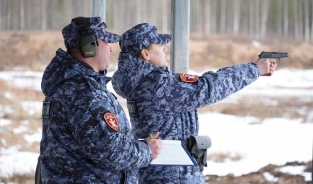 В подразделениях Росгвардии Архангельской области завершилась проверка за зимний период обучения