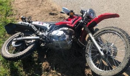 В Котласском районе мотоциклист попал под колеса автомобиля