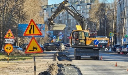 В Архангельске на проспекте Ломоносова построят 7 километров тротуаров