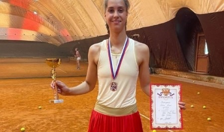 Архангелогородка Диана Кезина – бронзовый призер всероссийского теннисного турнира