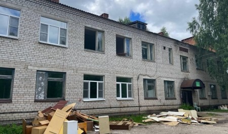 Начался ремонт Шипицынской амбулатории Котласской ЦГБ
