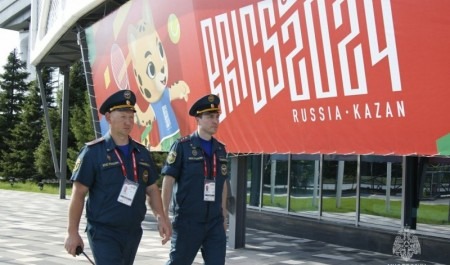 Более 500 сотрудников МЧС России приняли участие в обеспечении безопасности Спортивных игр стран БРИКС