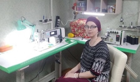 При поддержке службы занятости жительница Устьянского округа открыла ателье