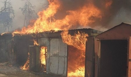 Житель Архангельской области со злости сжег гараж соседа
