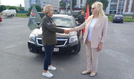 Народный фронт получил шестой автомобиль для участников СВО