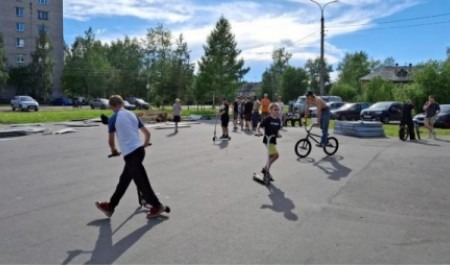 В Архангельске на Фактории начали обустраивать новый скейт-парк