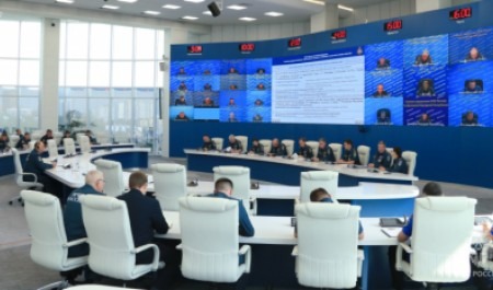 В  МЧС  России рассмотрели оперативную обстановку за прошедшую неделю
