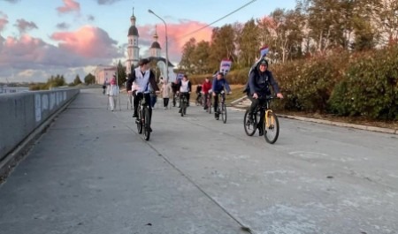 В Архангельске состоялся велопробег в поддержку регионального проекта «Комфортное Поморье» 