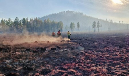 Борцы с огненной стихией вернулись в Архангельск из Забайкальского края