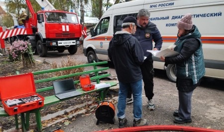 Эксперты ВНИИ ГОЧС МЧС России провели обследование повреждённого здания в Тамбовской области