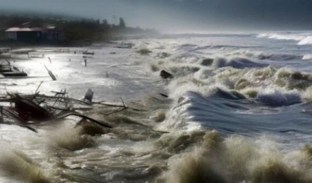 Архангелогородев предупредили о резком повышении уровня воды в реке из-за шторма