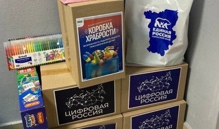 "Коробочка храбрости" от "Единой России" идет по Поморью