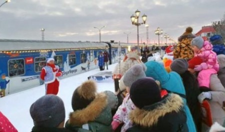 Сказочный ж/д состав Деда Мороза в этом году не порадует архангелогородцев чудесами