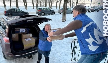 Тепло из дома: Архангельска отправил посылки бойцам СВО