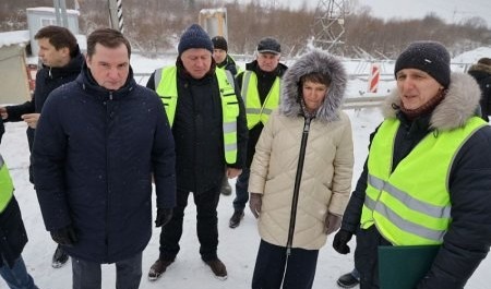 В Каргопольском округе продолжается капитальный ремонт моста