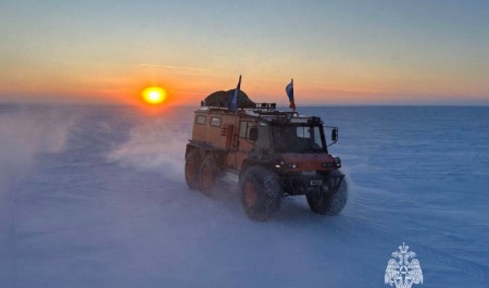 Эстафета Памяти в Красноярском крае продолжает путь в Диксон