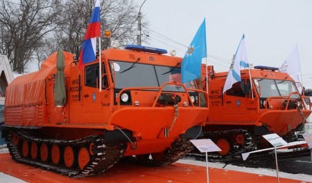 Сотрудникам аварийно-спасательных служб Архангельской области вручили новую технику