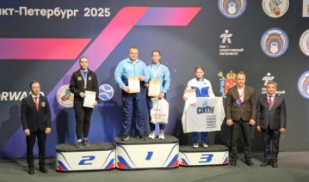 Студентка САФУ завоевала бронзовую медаль Кубка России по гиревому спорту!