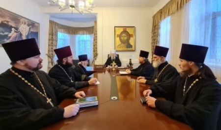 Митрополит Корнилий возглавил заседание епархиального совета 