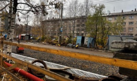 Архангельский многострадальный проспект продолжат «рыть» до конца ноября Архангельский многострадальный проспект продолжат «рыть» до конца ноября