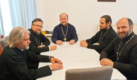 Священник Михаил Ситников провел собрание духовенства Юго-Восточного благочиния Архангельска