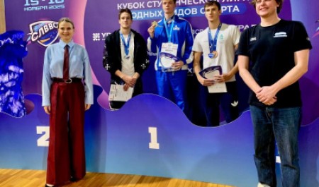 Студент САФУ Роман Корельский стал чемпионом Кубка Студенческой лиги водных видов спорта!