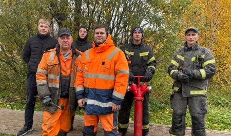 РВК-Архангельск досрочно завершил осеннюю проверку гидрантов