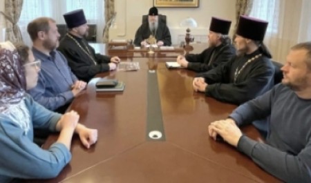 Митрополит Корнилий возглавил совещание в епархиальном управлении 