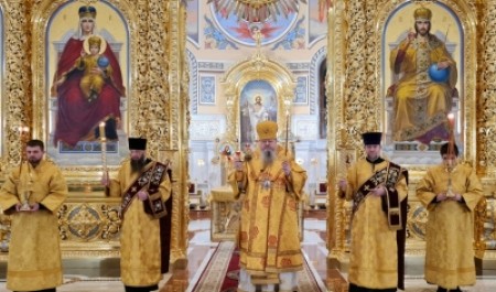 Митрополит Корнилий 29 ноября совершил всенощное бдение в Архангельске 