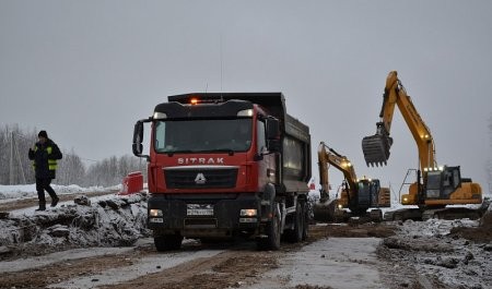 Капитальный ремонт моста через Вождоромку идет полным ходом