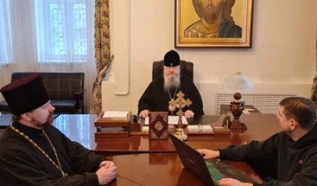 Митрополит Корнилий возглавил совещание по вопросам художественного оформления Михаило-Архангельского собора 