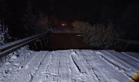 Аномальная оттепель размыла трассу Архангельск — Онега: сейчас движение там закрыто