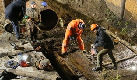 "Водоснабжение восстанавливается". "РВК-Архангельск" оповещает "Водоснабжение восстанавливается". "РВК-Архангельск" оповещает