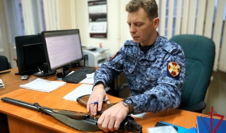 Управление Росгвардии по Архангельской области о передаче оружия на специальную военную операцию Управление Росгвардии по Архангельской области о передаче оружия на специальную военную операцию