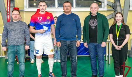 Команда Росгвардии заняла первое место на проходившем в Архангельске турнире по мини-футболу Команда Росгвардии заняла первое место на проходившем в Архангельске турнире по мини-футболу