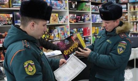 Места продажи пиротехники на особом контроле МЧС России