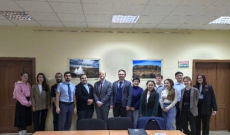 Встреча с представителями Министерства иностранных дел России прошла в САФУ Встреча с представителями Министерства иностранных дел России прошла в САФУ