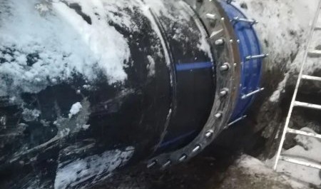 Специалисты РВК-Архангельск смонтировали новый участок магистрального водовода-тысячника