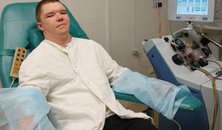 Житель Северодвинска стал донором костного мозга для ребенка