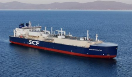 Первый в России арктический танкер-газовоз «Алексей Косыгин» передали заказчику